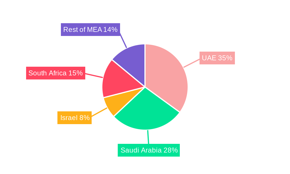 Middle East and Africa Automated Storage and Retrieval System Market Regional Share