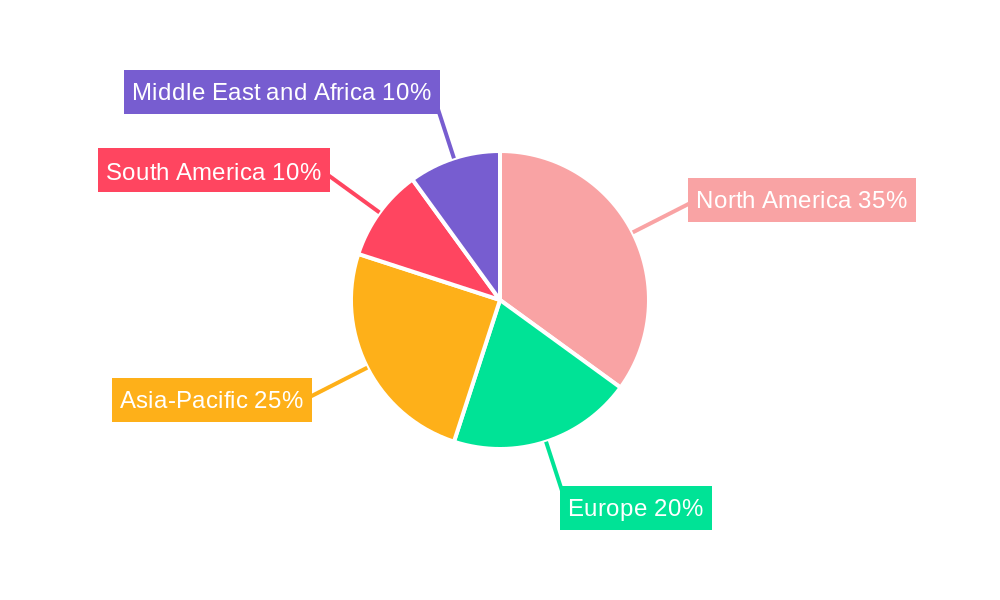 Oil and Gas Packer Market Regional Share