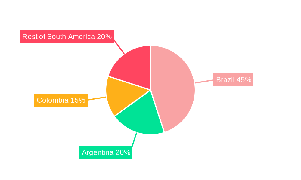 South America Pumped Hydro Storage Market Regional Share