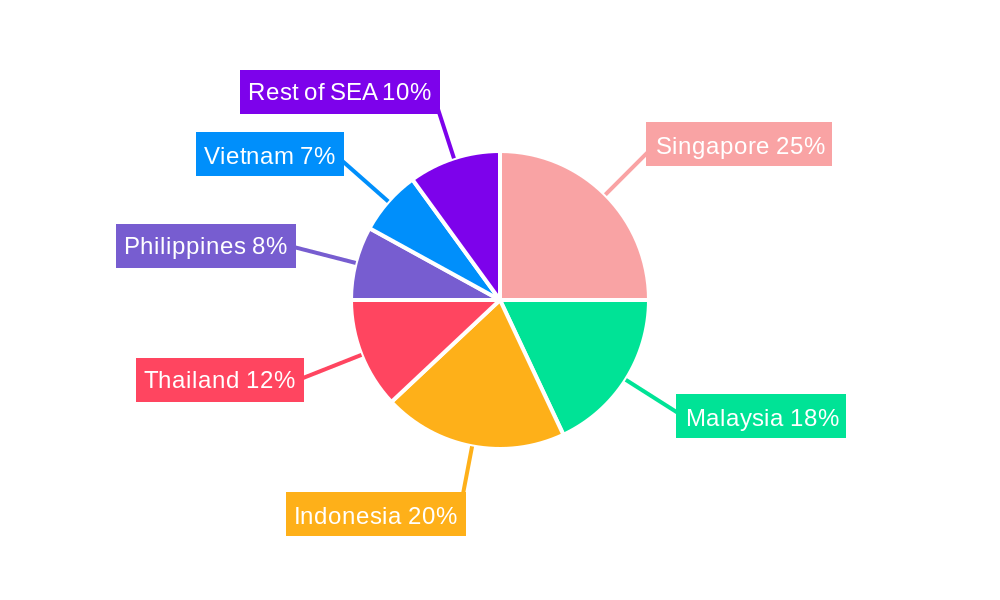 Southeast Asia Commercial Aircraft MRO Market Regional Share