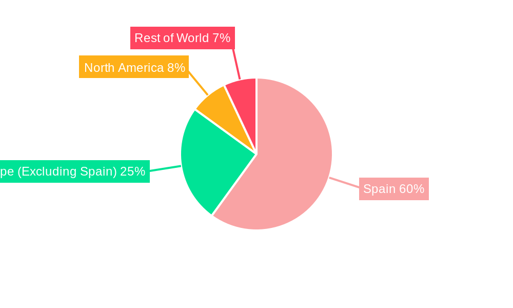 Spanish Ceramic Tiles Industry Regional Share