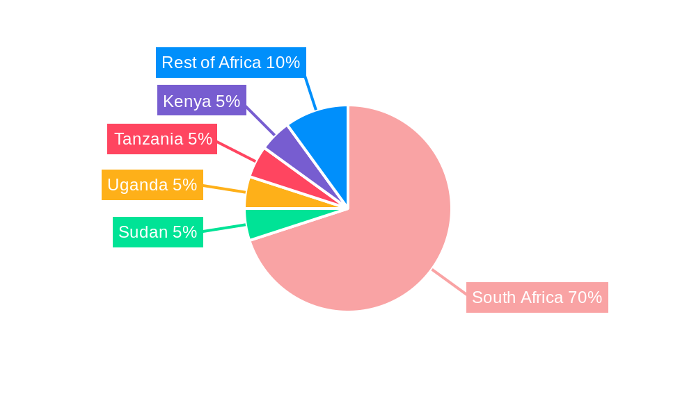 Telecommunications Market in South Africa Regional Share