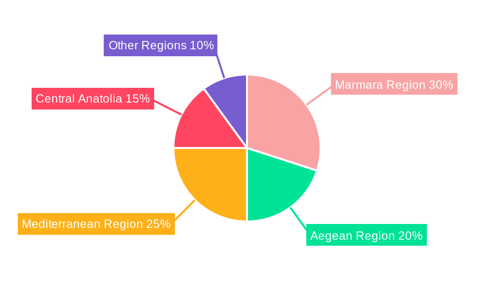 Turkey Cookware Market Regional Share
