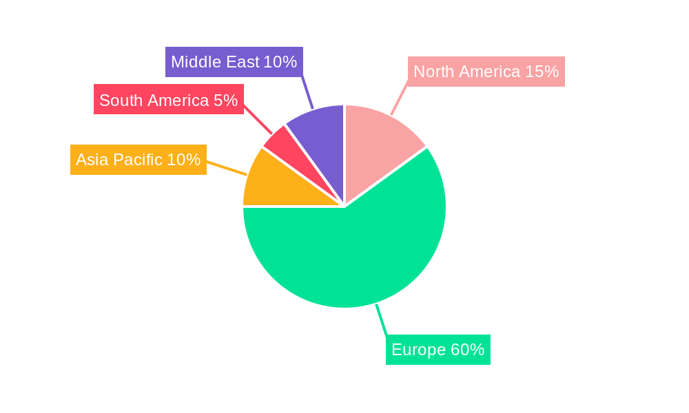 United Kingdom Resilient Floor Covering Market Regional Share