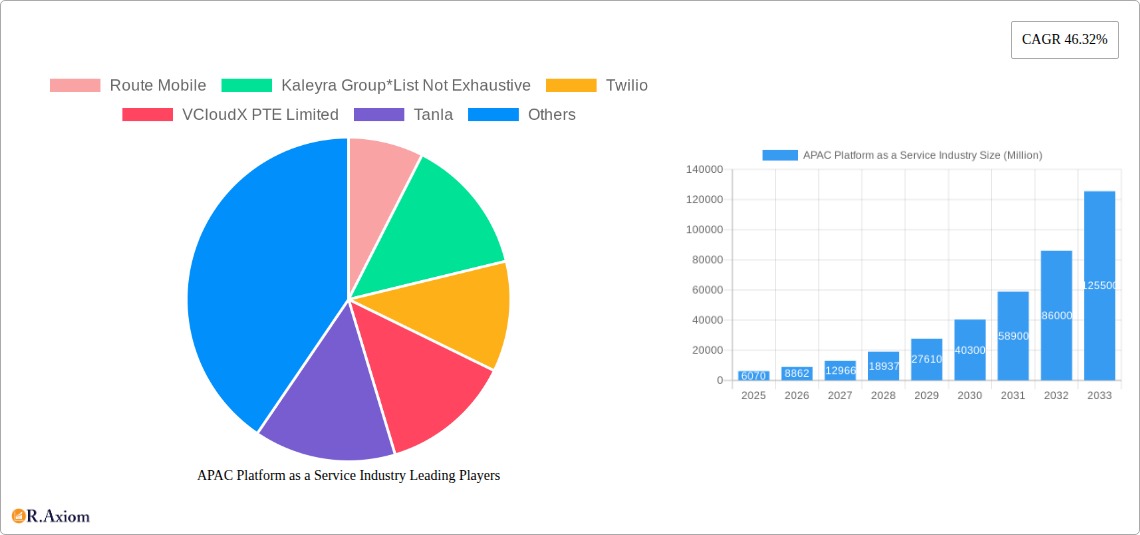 APAC Platform as a Service Industry Research Report - Market Size, Growth & Forecast