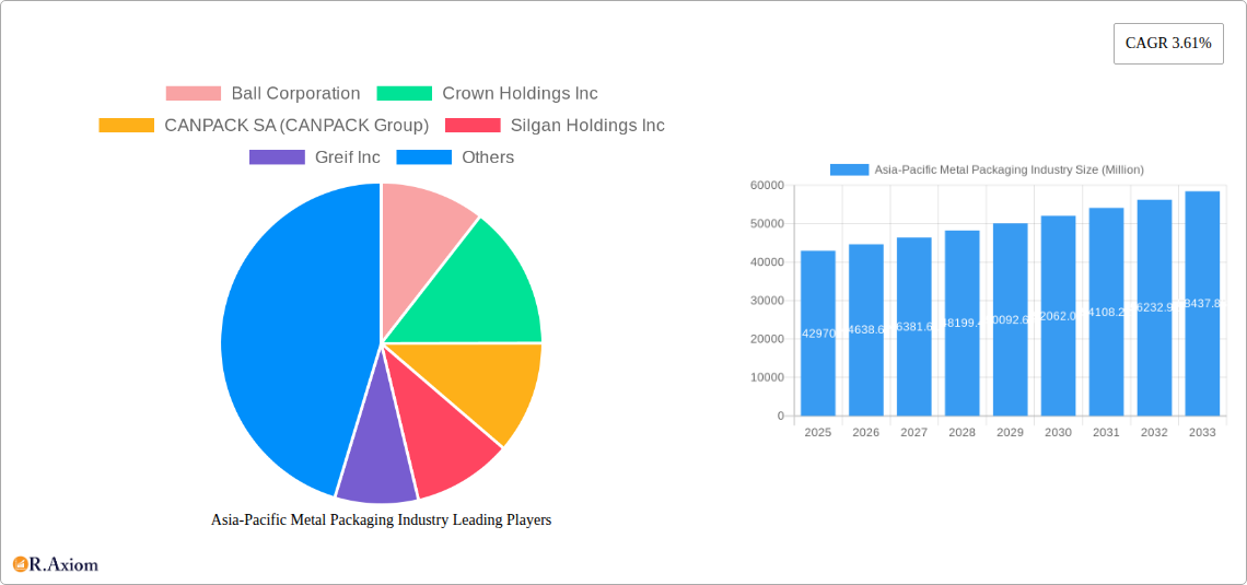 Asia-Pacific Metal Packaging Industry Research Report - Market Size, Growth & Forecast