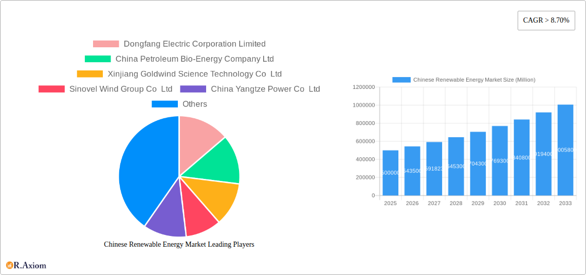Chinese Renewable Energy Market Research Report - Market Size, Growth & Forecast