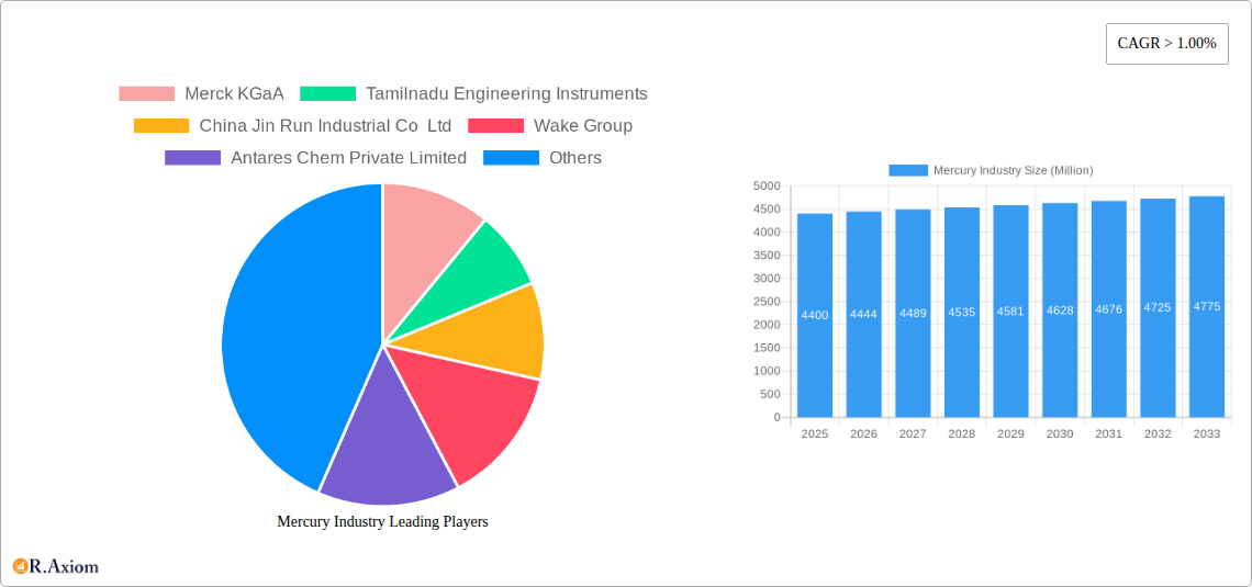Mercury Industry Research Report - Market Size, Growth & Forecast