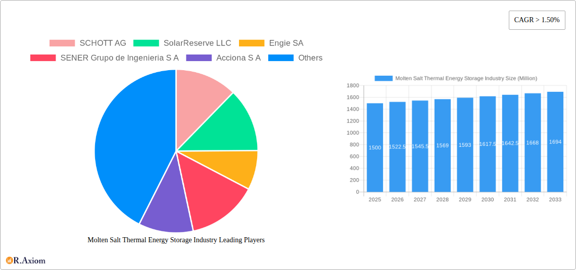 Molten Salt Thermal Energy Storage Industry Research Report - Market Size, Growth & Forecast