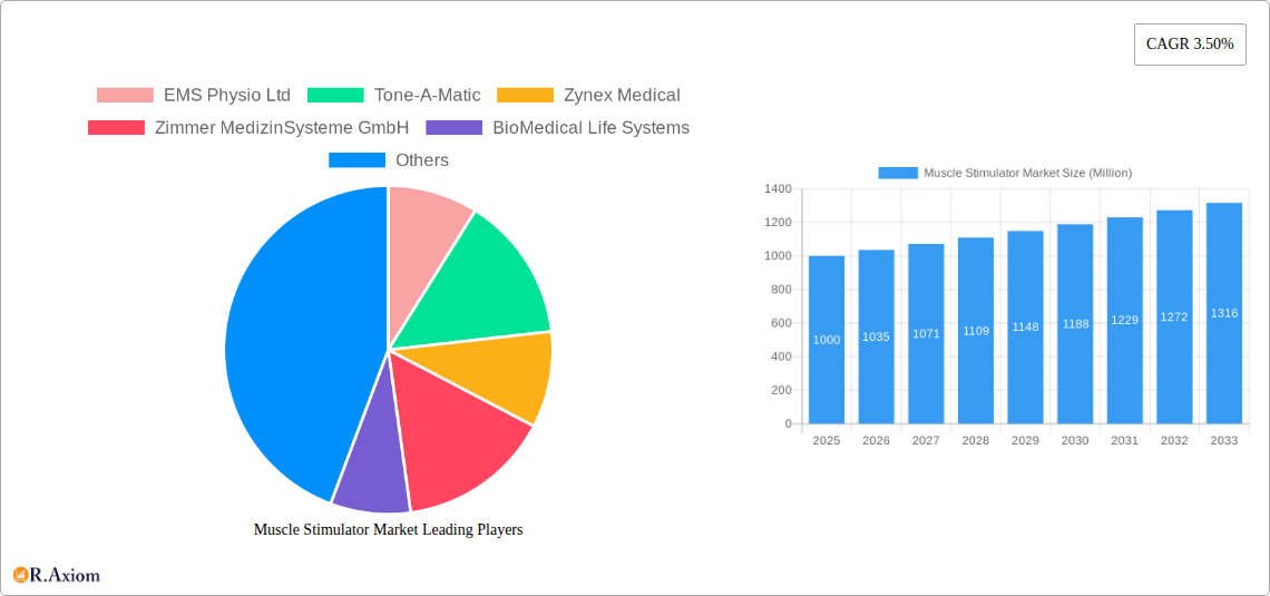 Muscle Stimulator Market Research Report - Market Size, Growth & Forecast