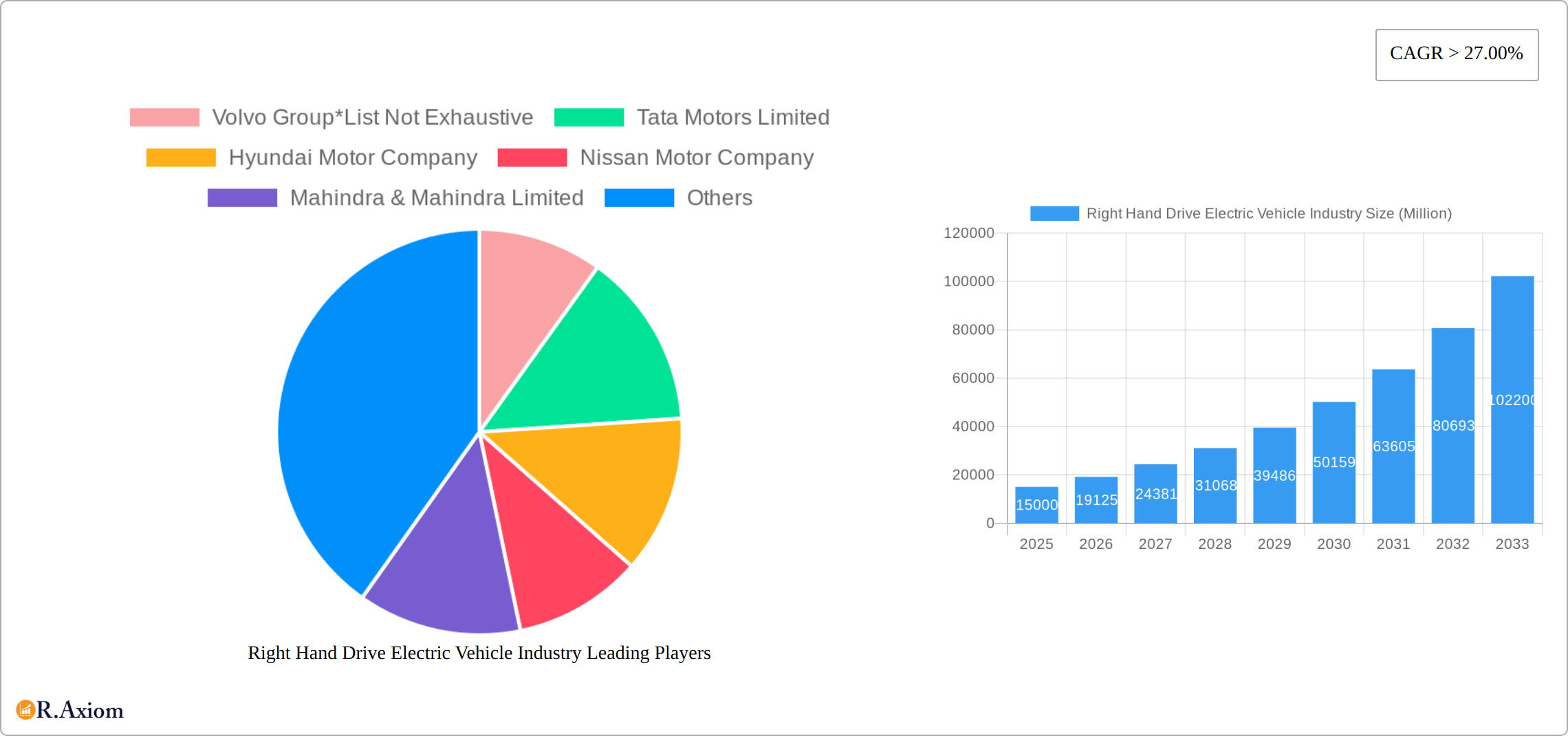 Right Hand Drive Electric Vehicle Industry Research Report - Market Size, Growth & Forecast