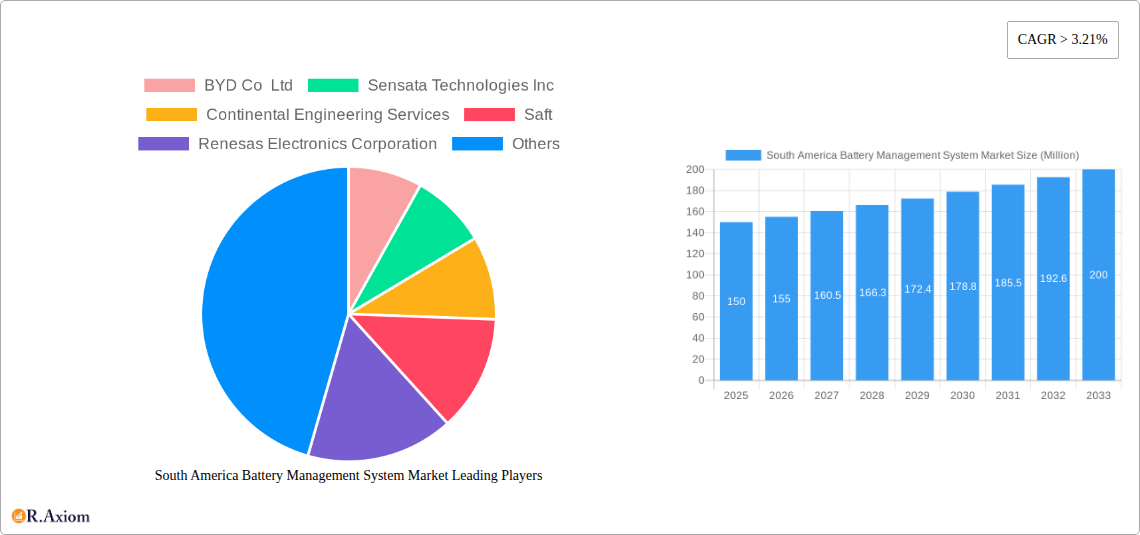 South America Battery Management System Market Research Report - Market Size, Growth & Forecast