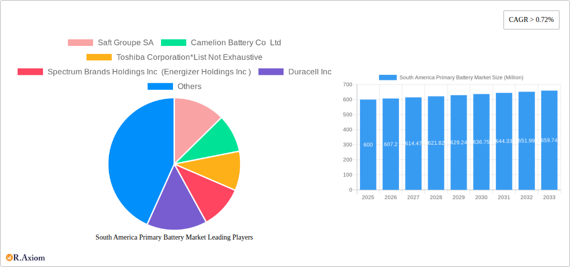 South America Primary Battery Market Research Report - Market Size, Growth & Forecast