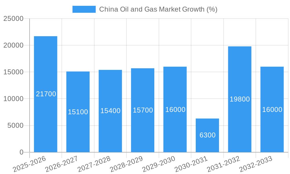 China Oil and Gas Market Growth