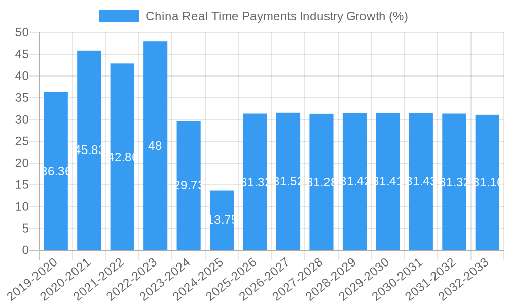 China Real Time Payments Industry Growth