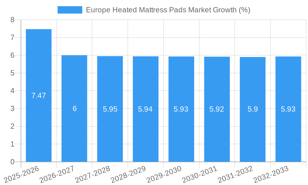 Europe Heated Mattress Pads Market Growth