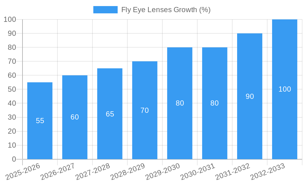 Fly Eye Lenses Growth