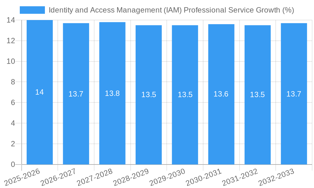 Identity and Access Management (IAM) Professional Service Growth