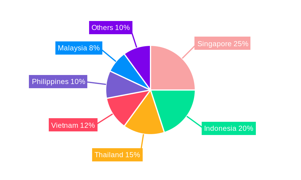 ASEAN Digital Transformation Market Regional Share