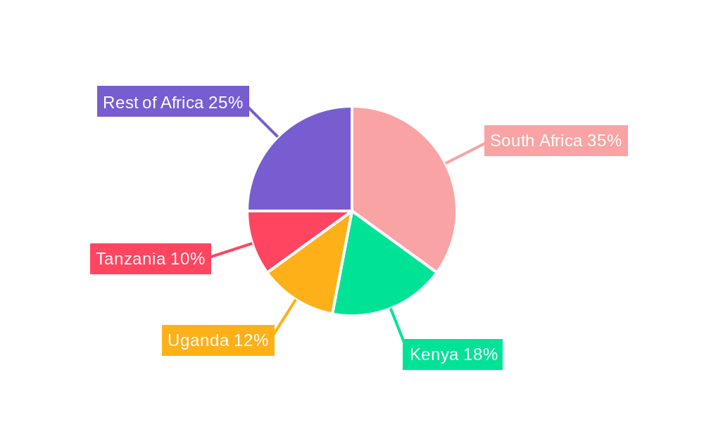 Africa Dairy Based Beverages Industry Regional Share