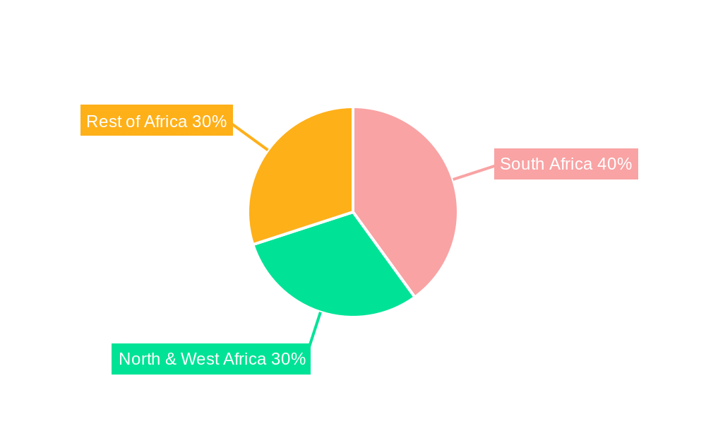 Africa Outdoor Small Cell Market Regional Share