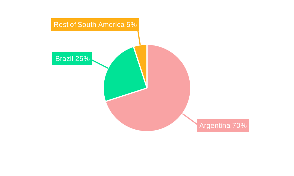 Argentina Oil and Gas Upstream Market Regional Share