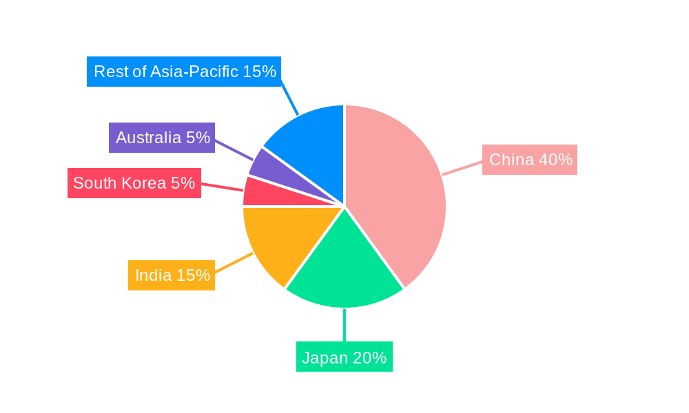 Asia-Pacific Motor Home Market Regional Share