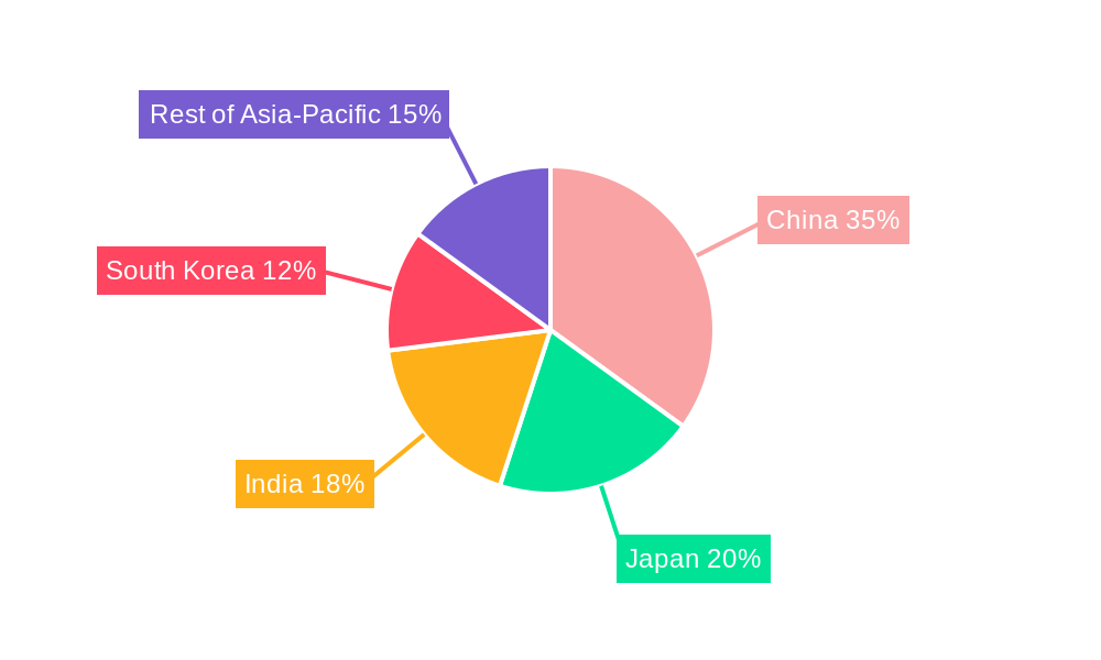 Asia Pacific Satellite Manufacturing and Launch System Market Regional Share