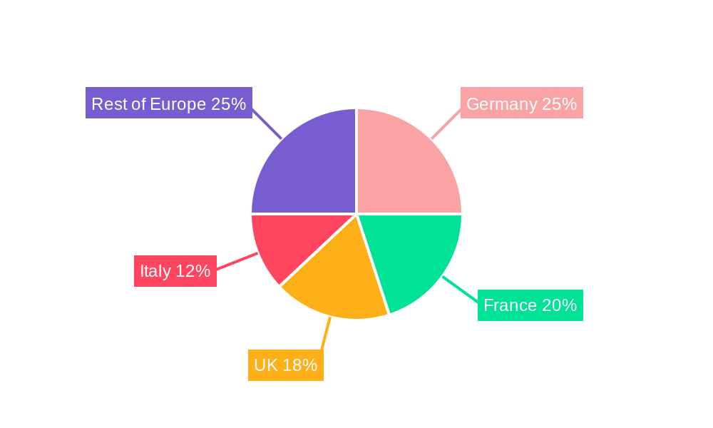 Drone Services Market in Europe Regional Share
