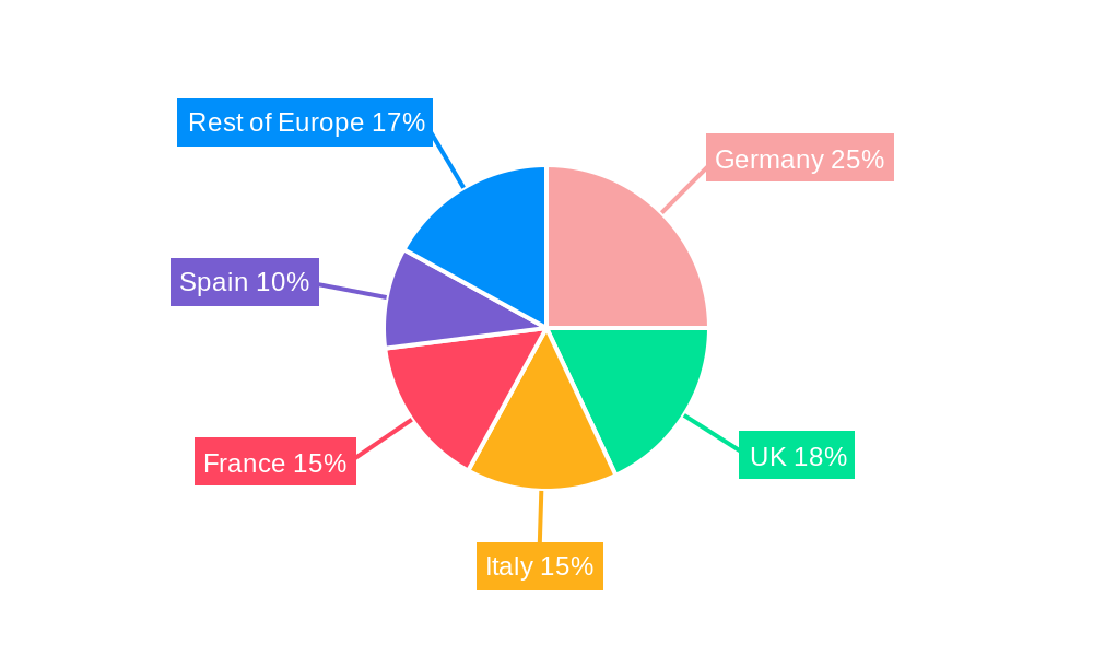 Europe Automotive Smart Keys Industry Regional Share