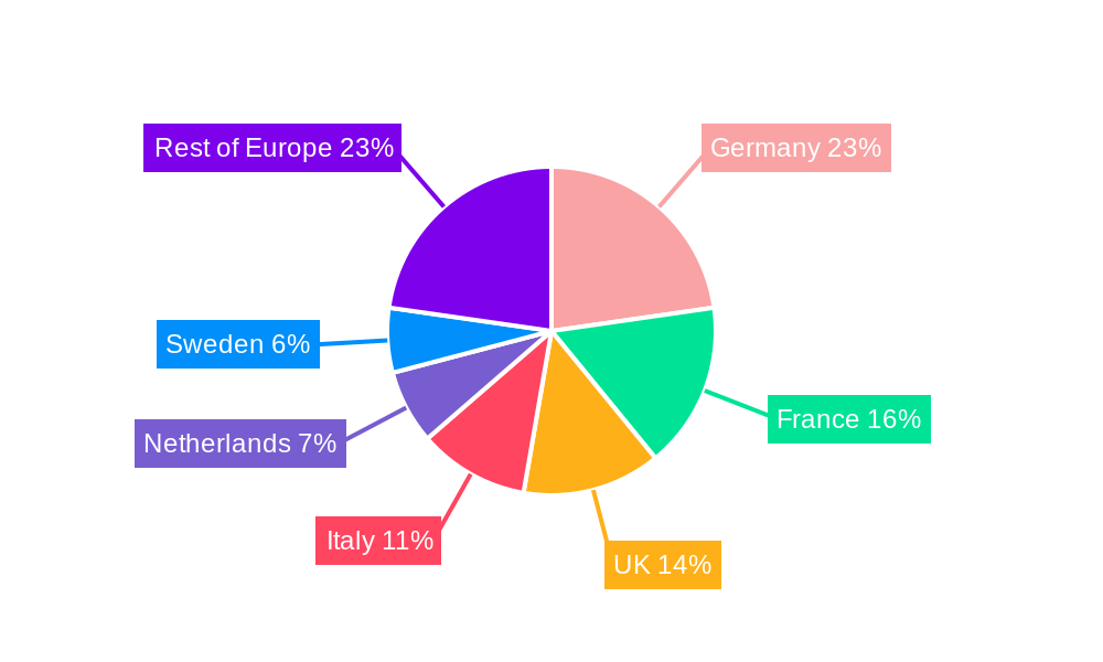 Europe Bioenergy Market Regional Share