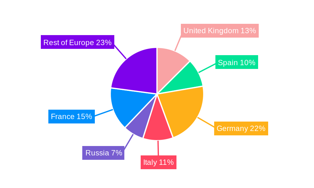 Europe Food Preservatives Industry Regional Share