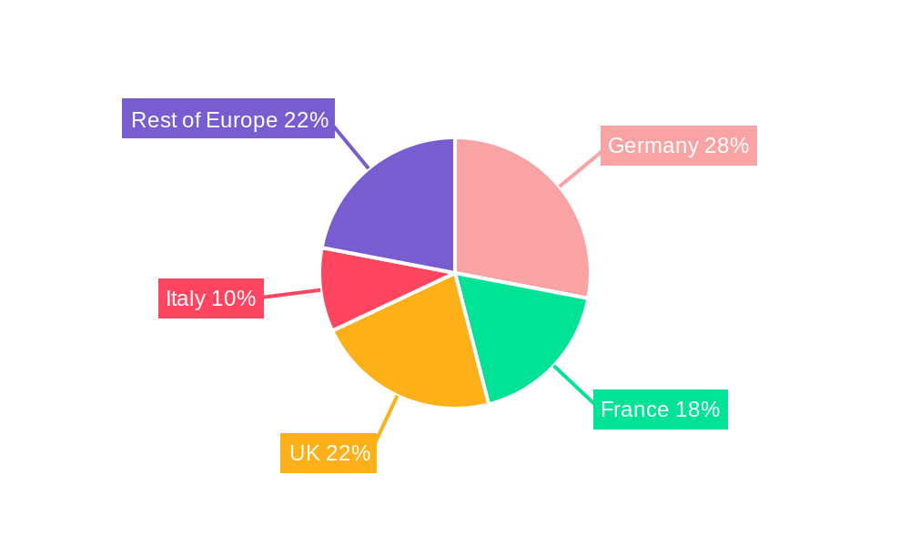 Europe Semiconductor Etch Equipment Market Regional Share