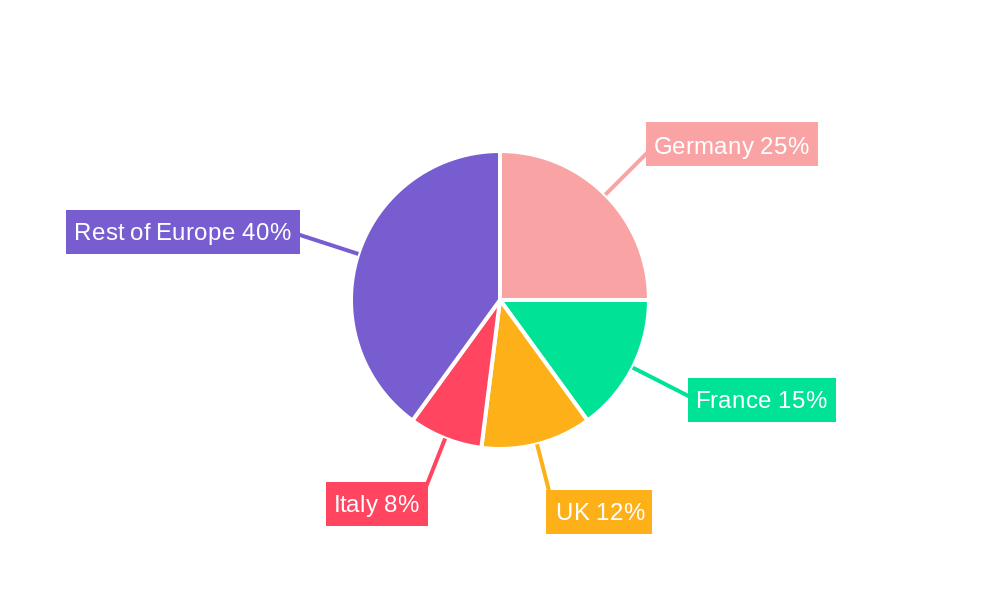 Europe Semiconductor Materials Market Regional Share
