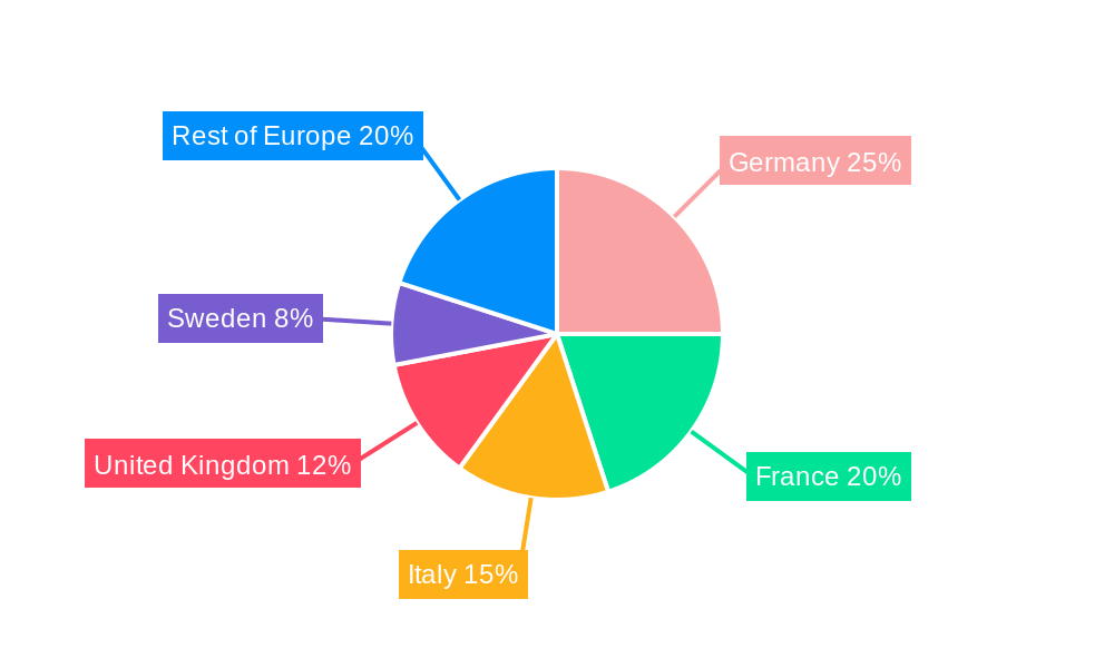 Europe Winter Sports Equipment Industry Regional Share