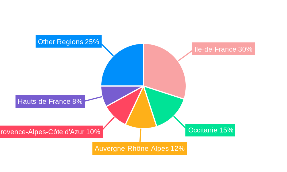 France Telecom Towers Market Regional Share