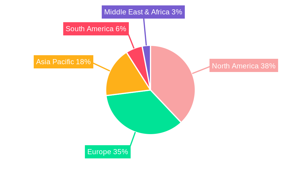 Gluten Free Pasta Market Regional Share