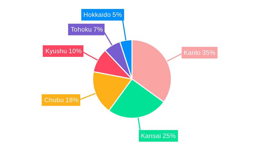 Japan Plastic Packaging Film Market Regional Share
