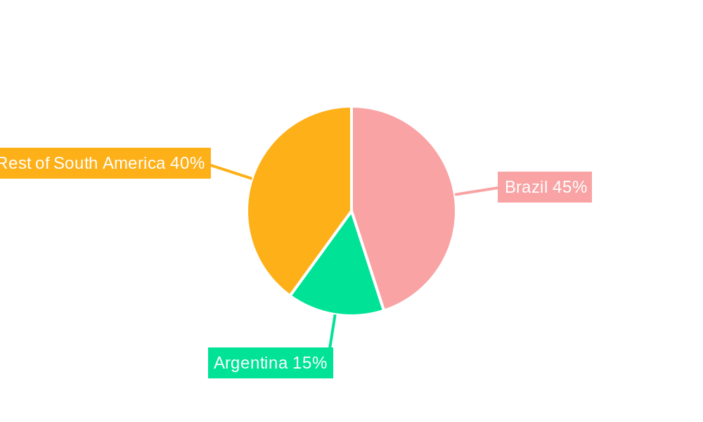 Latin America Mobile Gaming Market Regional Share