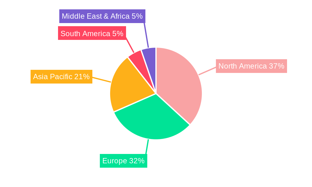 Liquor Chocolate Market Regional Share