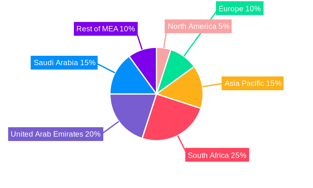 MEA Payments Industry Regional Share