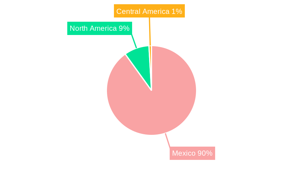 Mexico Solar Energy Industry Regional Share