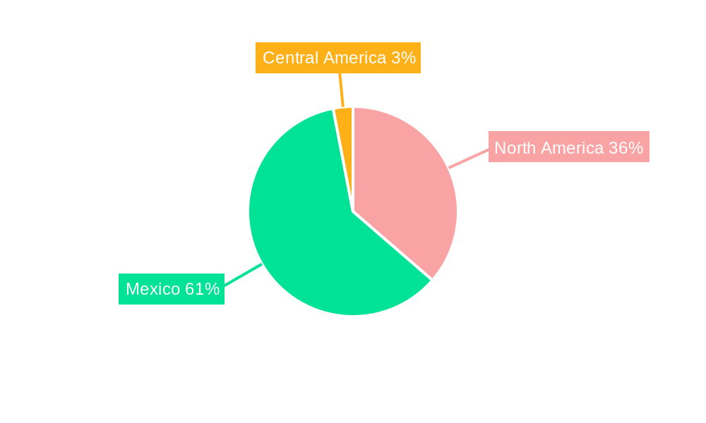 Mexico Sustainable Energy Industry Regional Share