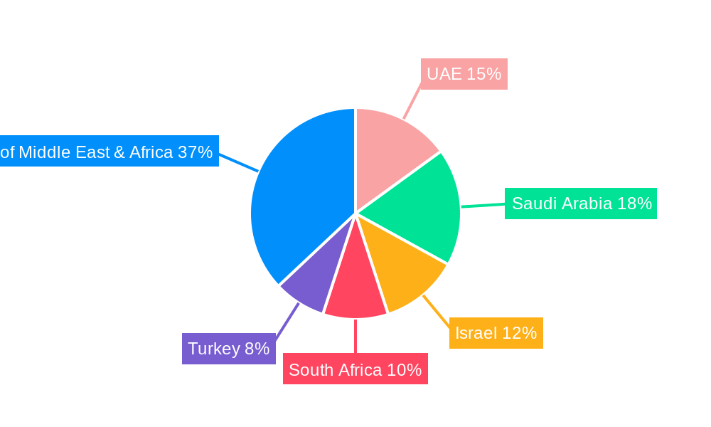 Middle-East And Africa Aerospace Composites Market Regional Share