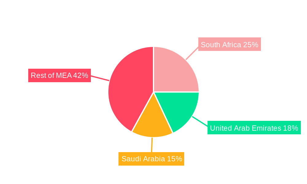 Middle East And Africa IP Camera Market Regional Share