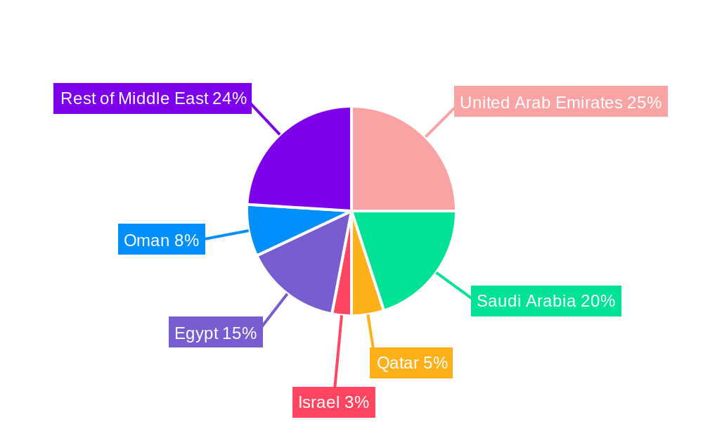 Middle East Lubricant Additives Market Regional Share
