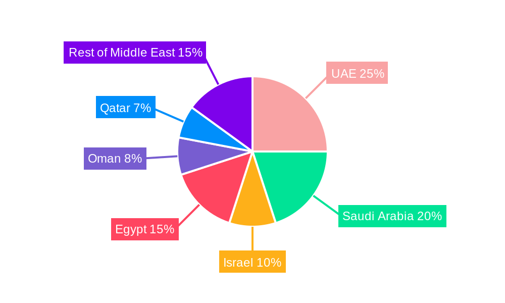 Middle East Renewable Energy Market Regional Share
