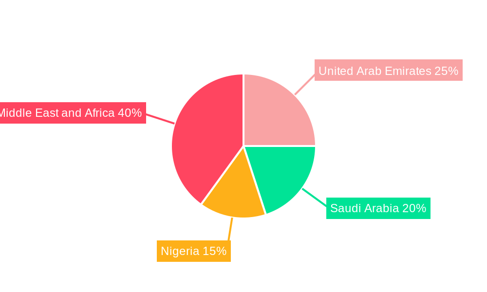 Middle-East and Africa Liner Hanger System Market Regional Share