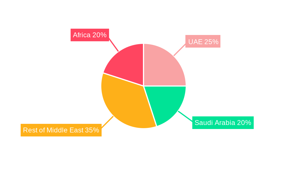 Middle East and Africa Temperature Monitor Market Regional Share
