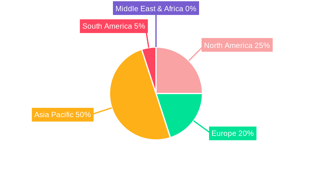 PP Fiber Market Regional Share